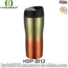 Tasse à café en acier inoxydable sans couvercle avec couvercle à vis (HDP-3012)